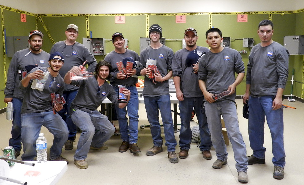 Finalists of the IECRM Apprentice Wire-Off Competition