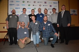 2016 IECRM 4th Year Wire-Off Contestants with Paul Lingo, IECRM Training Director (on right)